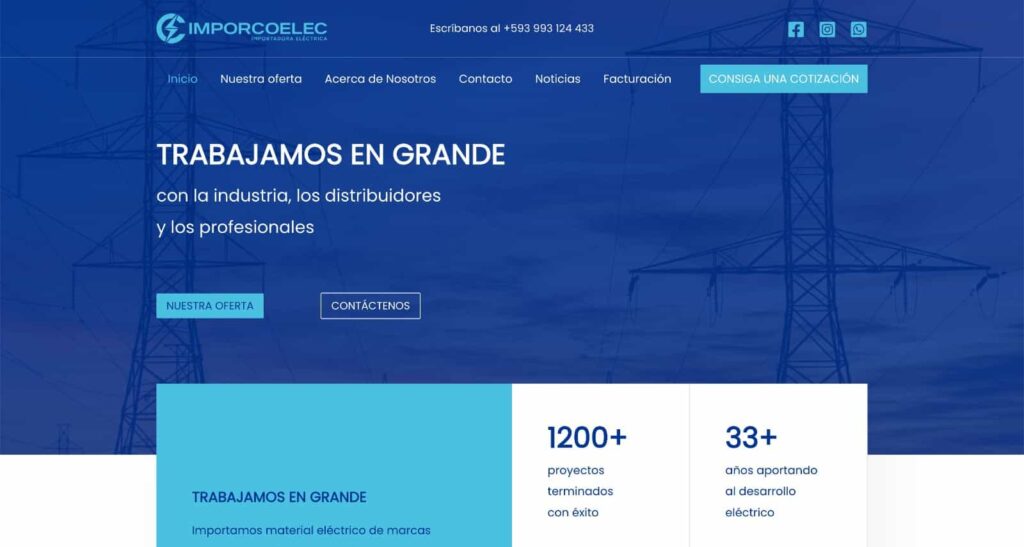 Web Imporcoelec